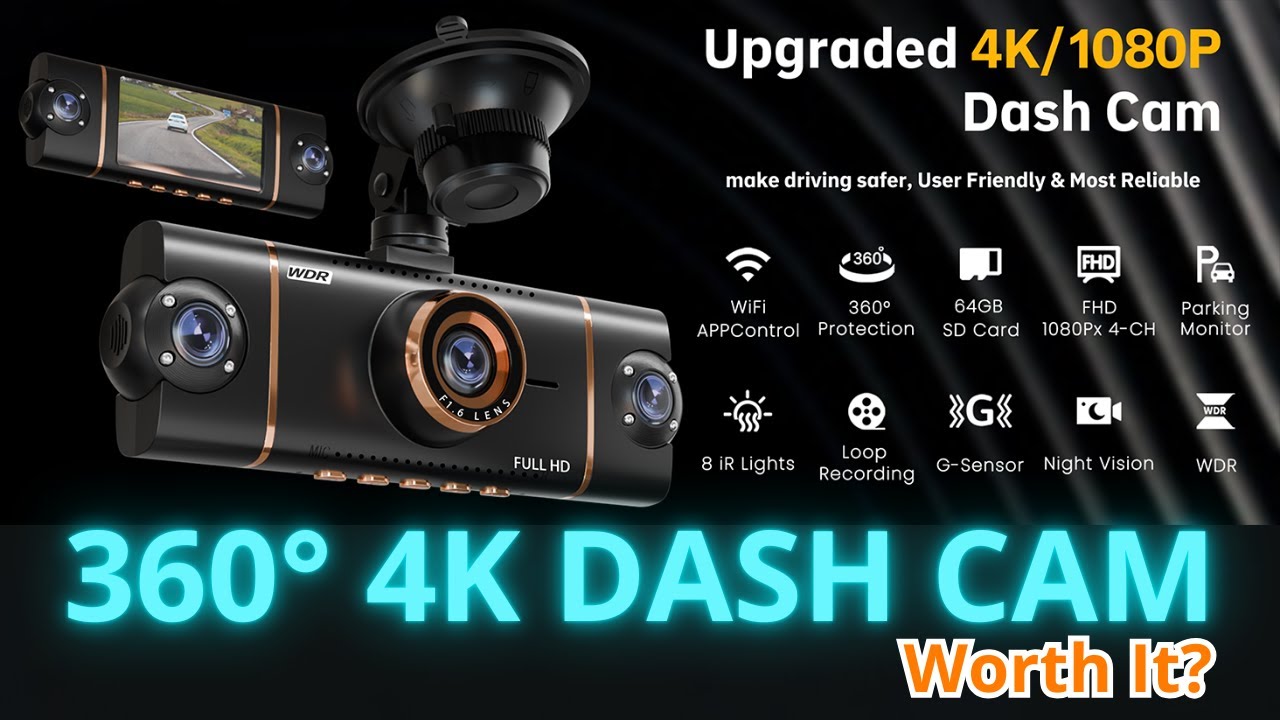 Restaswork 360° 4K Dash Cam Review 2026: Worth Buying?