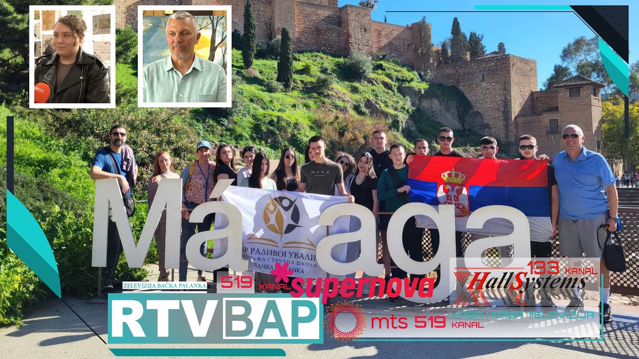 RTV BAP STRUČNA PRAKSA I USAVRŠAVANJE U ŠPANIJI ZA UČENIKE I PROFESORE SSŠ 