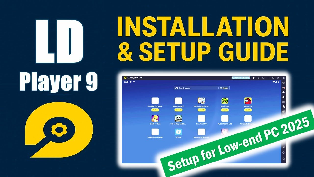 How to Install & Setup LDPlayer 9 on Windows | Best Android Emulator for Low-End PC