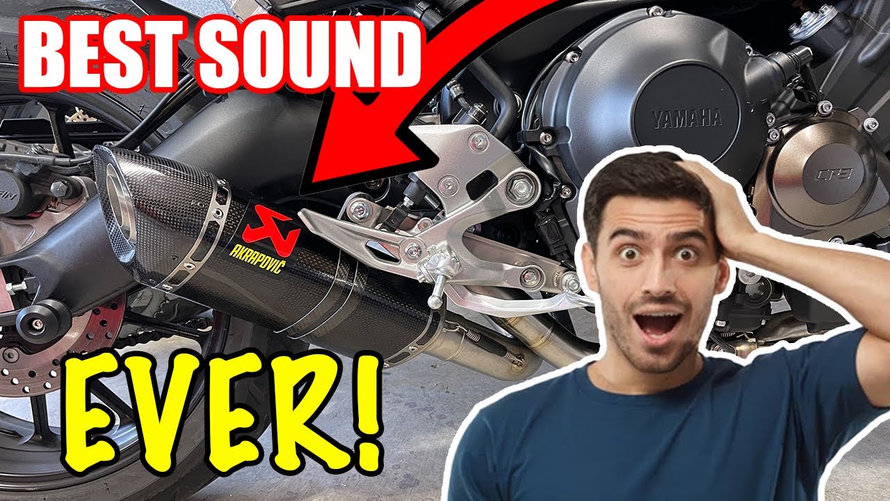Выхлопная система Akrapovic MT09 | Установка и звуковой тест