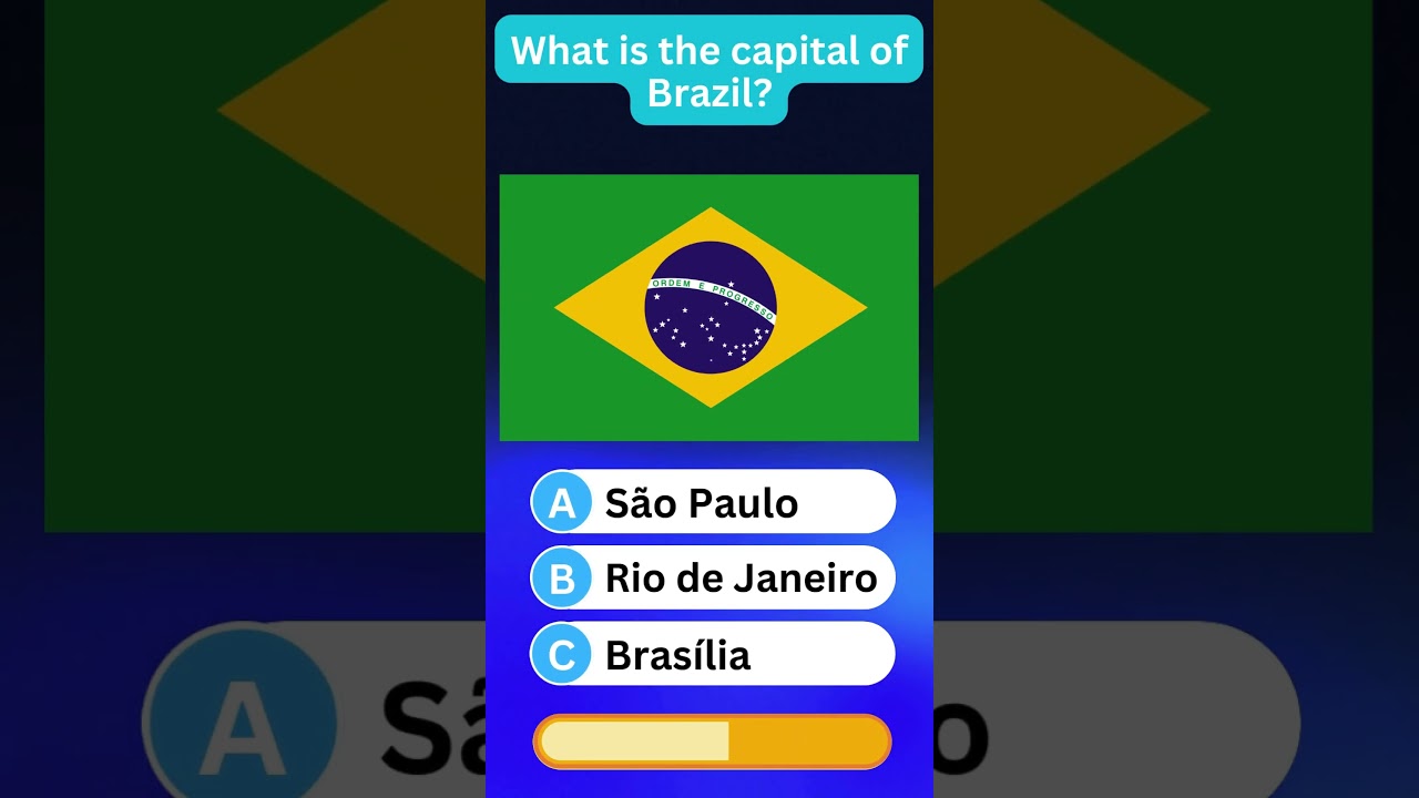 What is the capital of Brazil? 