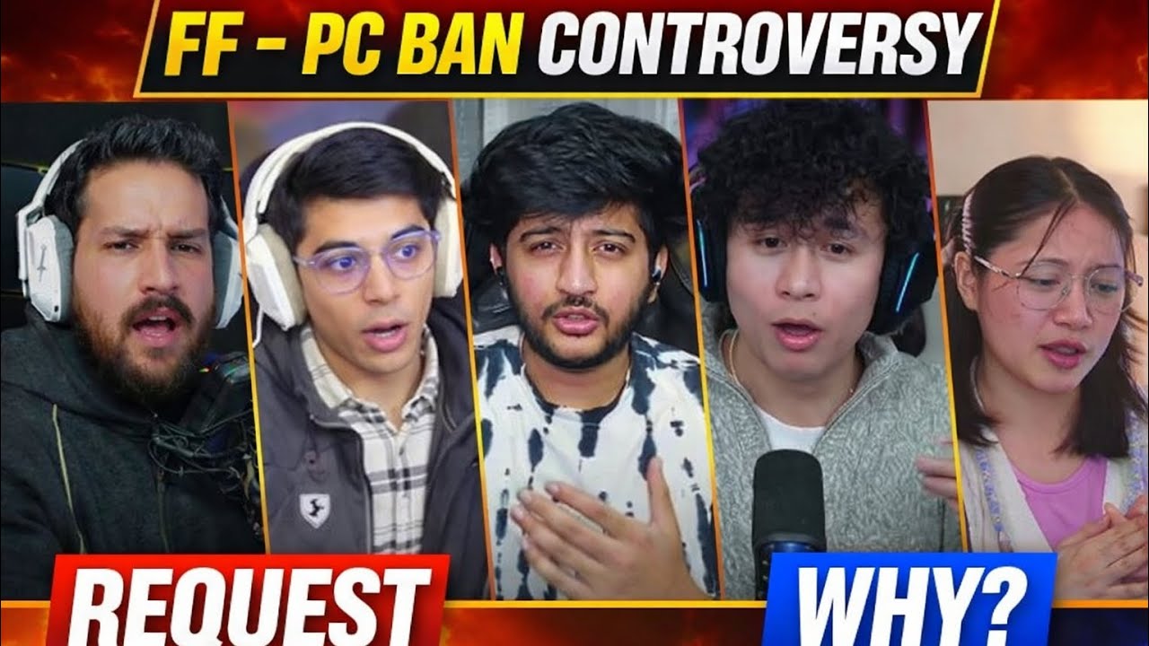 𝙁𝙁 𝙋𝘾 𝘽𝘼𝙉 🤬- 𝘾𝙊𝙉𝙏𝙍𝙊𝙑𝙀𝙍𝙎𝙔🙏|| FF Creator's Requesting Garena - Ban PC & Appeal to Play On Mobile !#new