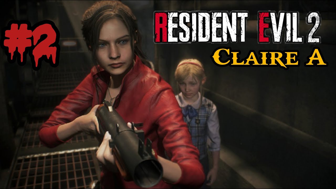 Resident Evil 2 Remake#2 - Jogando com a Claire!