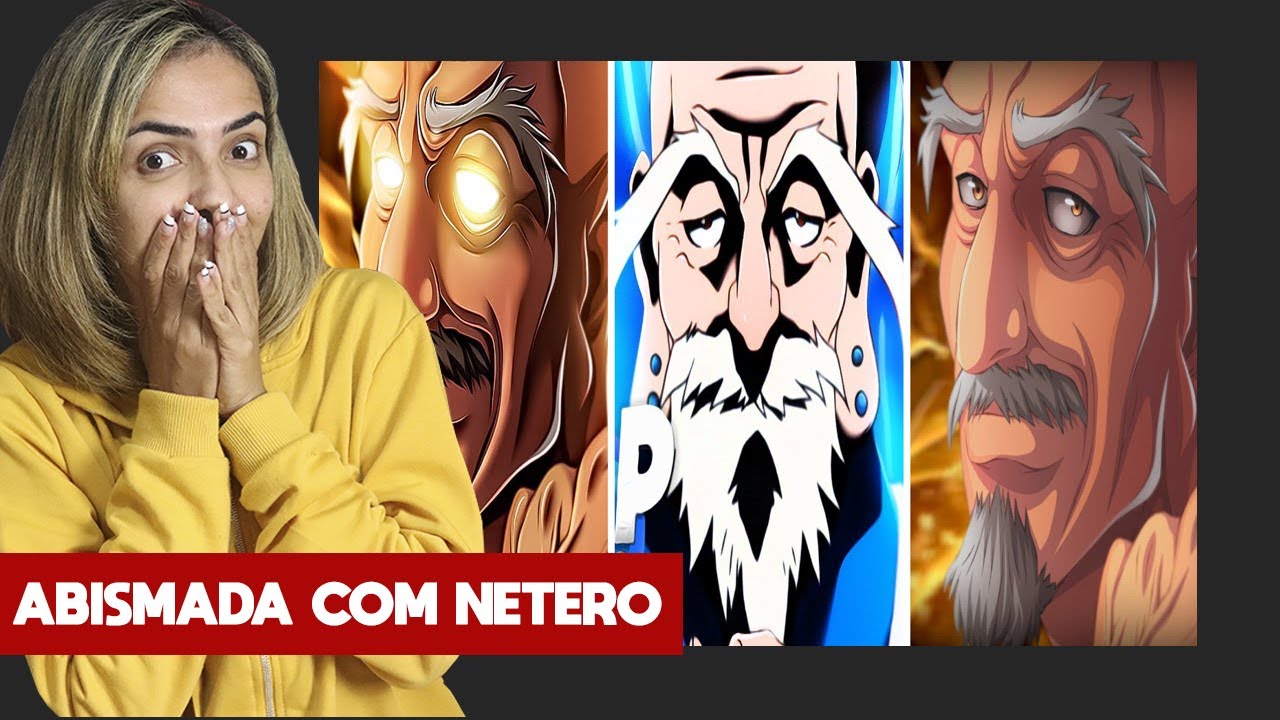 REACT 3 EM 1: Rap do Isaac Netero ( HunterxHunter ) do WLO, Kaito & M4rkim | Thayana Reacts