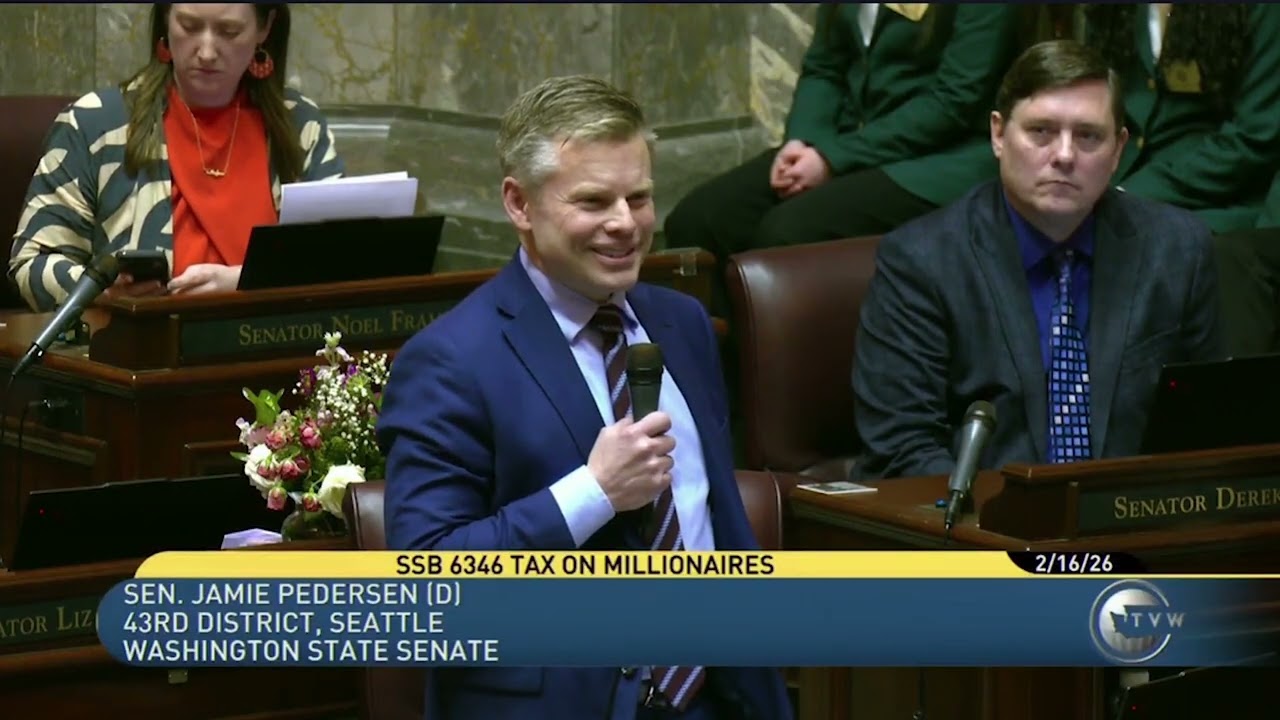 Sen. Jamie Pedersen's remarks on the Millionaires Tax