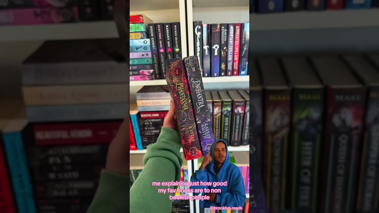 THESE BOOKS ARE TOP TIER! #booktok #phantasma #enchantra #books #booktube