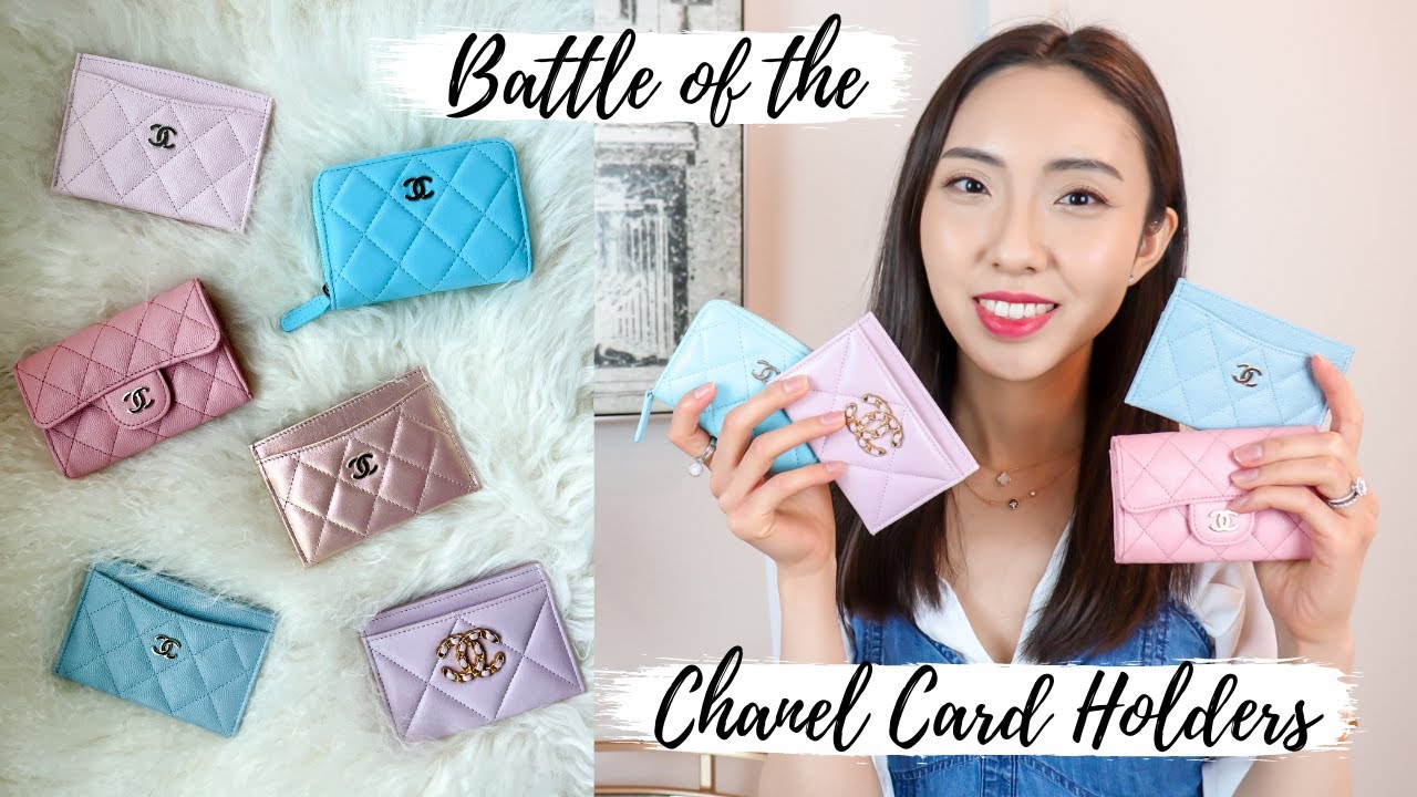 BEST & WORST CHANEL CARD HOLDERS | Flat vs. Flap vs. Zipped Card Holder Review & Comparison