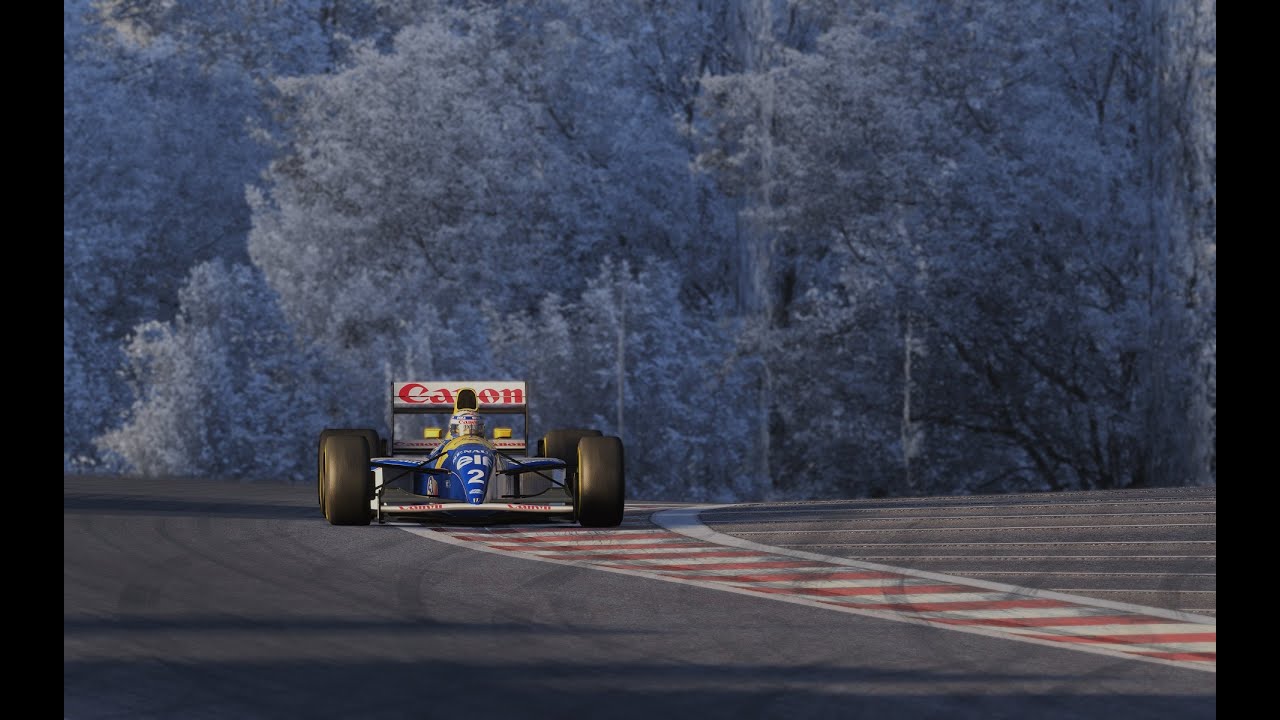 Spa and Williams FW15c - Assetto Corsa Hotlap