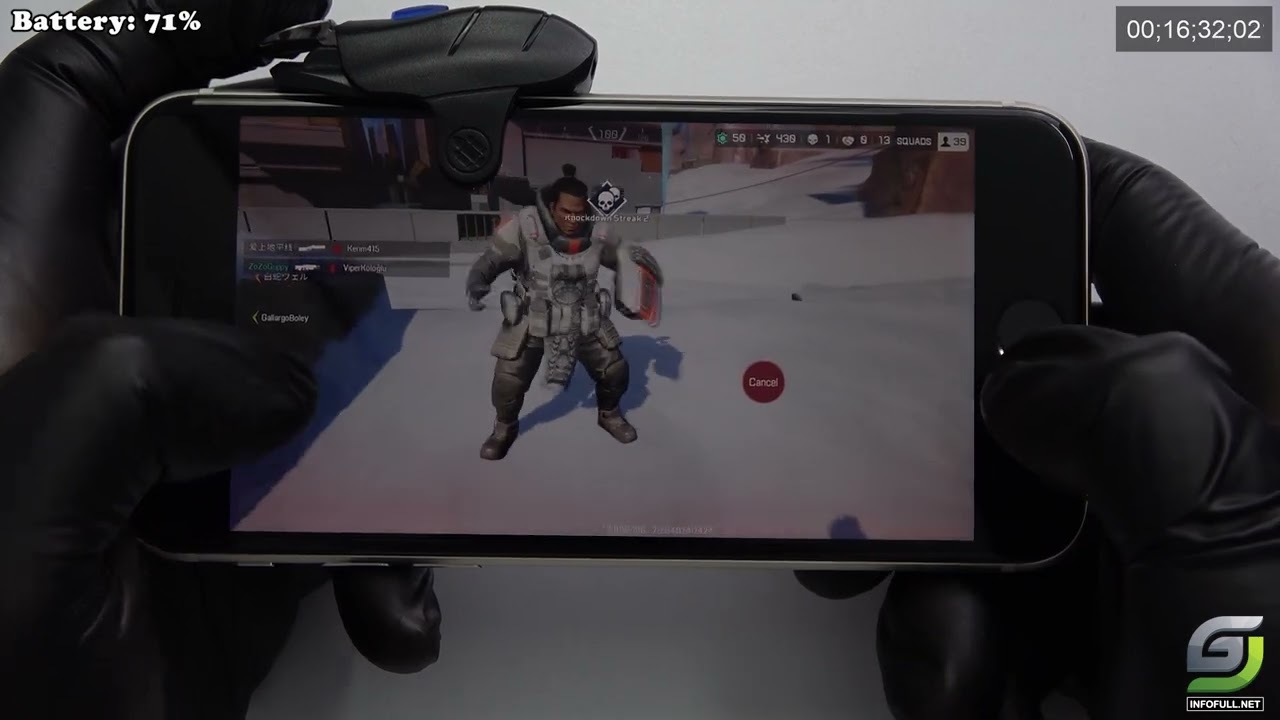 iPhone SE 2022 Test game Apex Legend Mobile APM