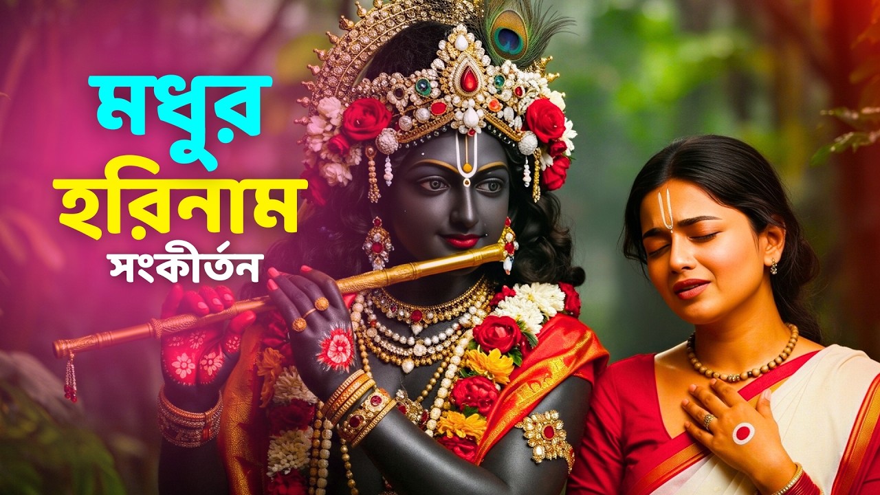 “মধুর হরিনাম সংকীর্তন | Sweet Harinam Sankirtan | ভক্তি গান | Hare Krishna Bhajan”
