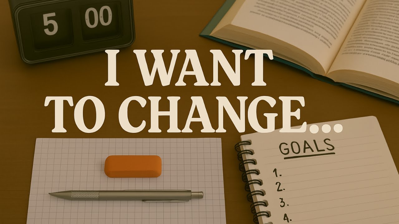 I want to change… but I can’t stay consistent