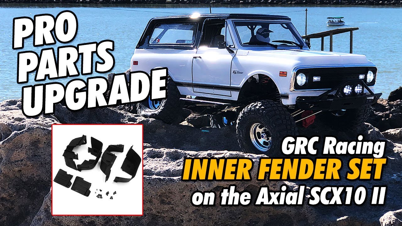 How To: Install GRC Racing Inner Fenders on your Axial SCX10 II
