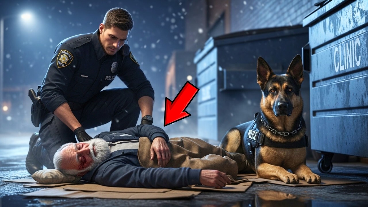 A Police Dog Refused to Leave the Alley — What He Found Exposed a Guardian Scam