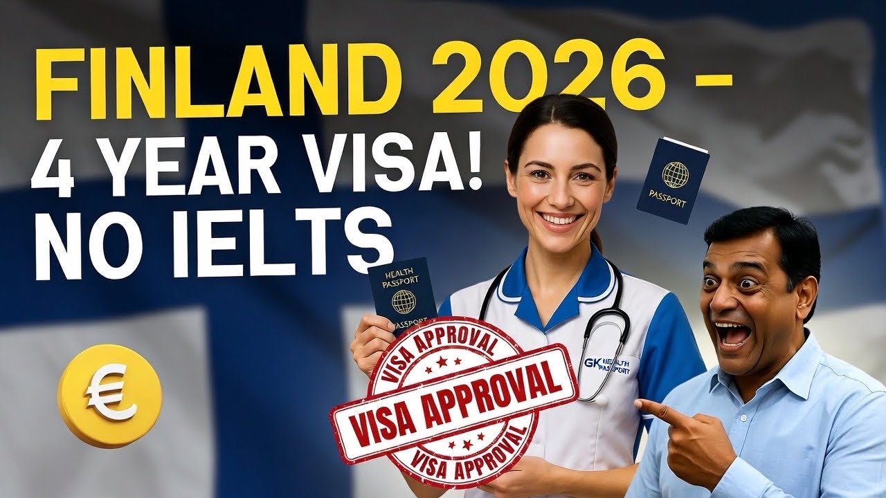Рабочая виза в Финляндию для медсестер и сиделок на 2026 год 🇫🇮 | Разрешение на 4 года – полная п...