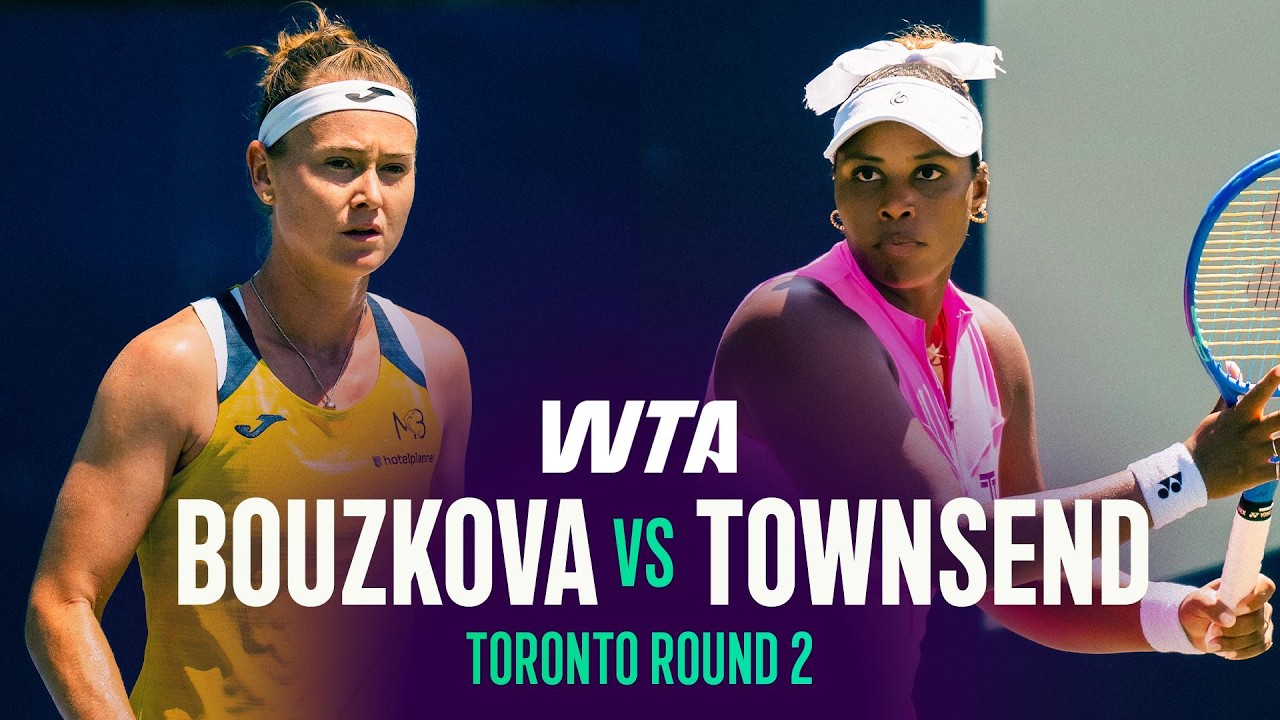 Marie Bouzkova vs. Taylor Townsend | 2026 Toronto Round 2 | WTA Match Highlights