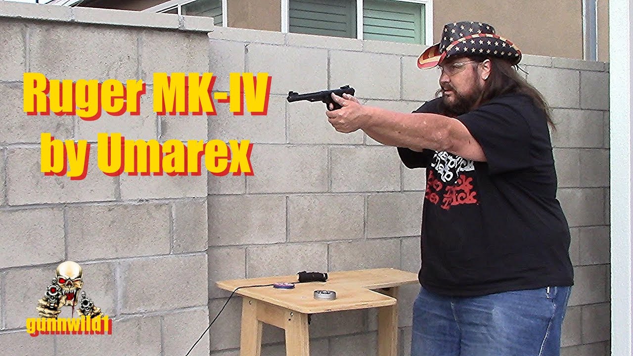 Пистолет Ruger MK-IV от Umarex калибра .177