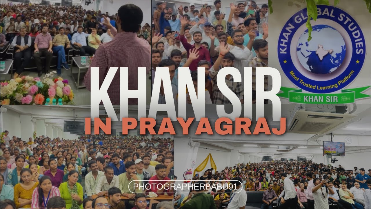 Khan Sir In Prayagraj // Khan Sir Seminar 