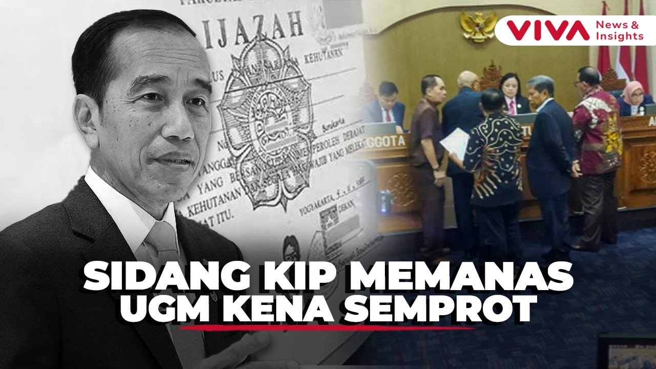 Panas! UGM Dicecar Hakim KIP soal Ijazah & KHS Jokowi dalam Sidang