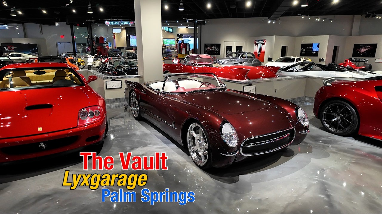 The Vault: lyxgarage i Palm Springs