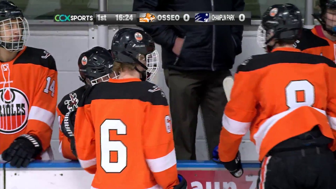 Osseo vs. Champlin Park Boys High School Hockey