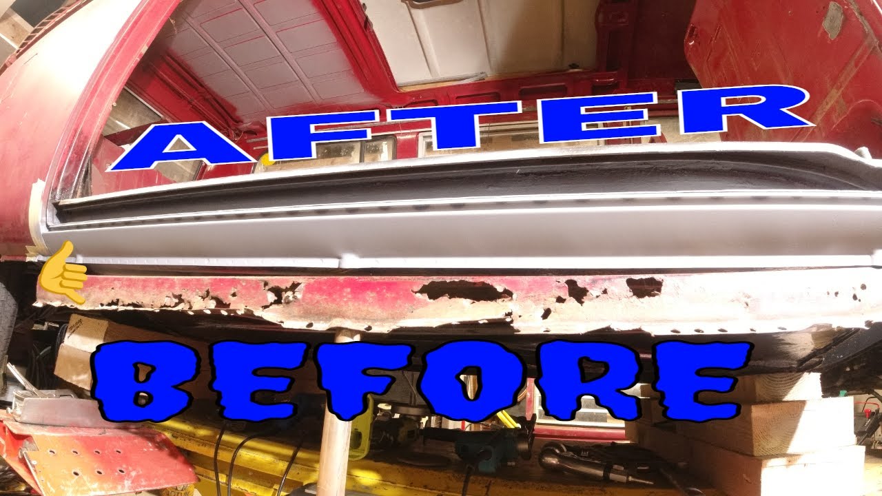 REPLACING THE ROCKER PANEL SILL, + WELDING TIPS AND TRICKS +PAINT PREP