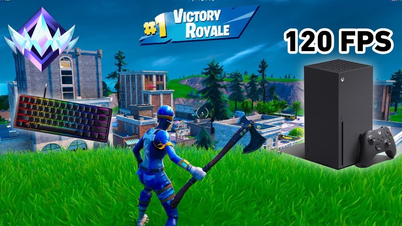 Fortnite Unreal Ranked Reload On Xbox Series X | Keyboard & Mouse Gameplay | 120 FPS