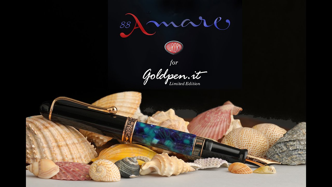 Aurora 88 amare edizione numerata Goldpen - recensione prova scrittura