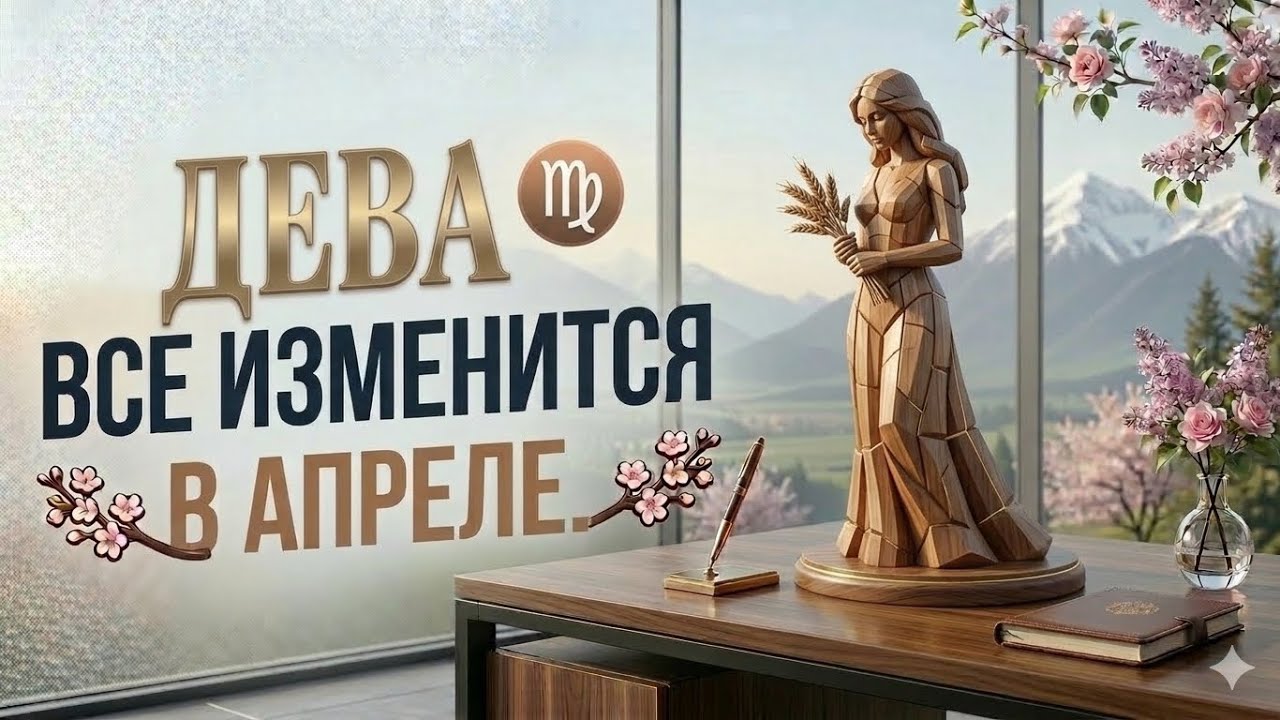 📌 ДЕВА, ♍️, &diams;️&clubs;️ все ИЗМЕНИТСЯ в 🍀 АПРЕЛЕ,🔮таро, 🔯 гороскоп,дева апрель таро.прогноз гороскоп, 
