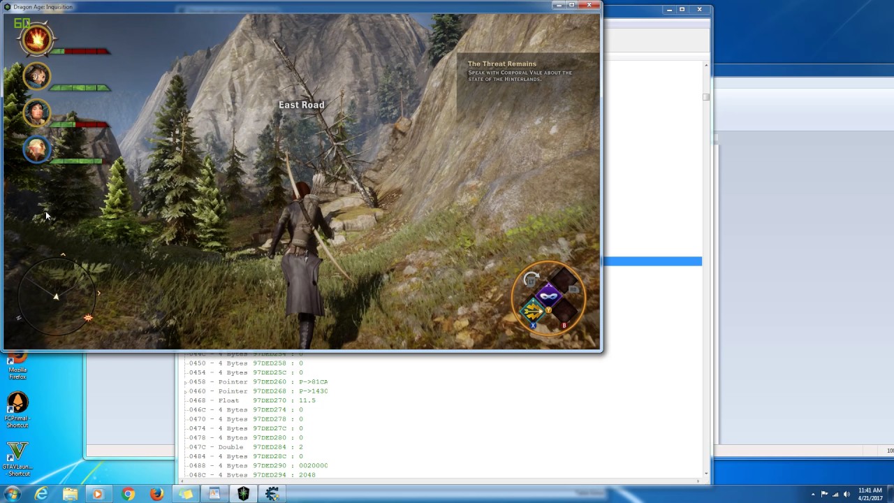 how to Cheat the Dragon Age Inquisition health use cheat engine