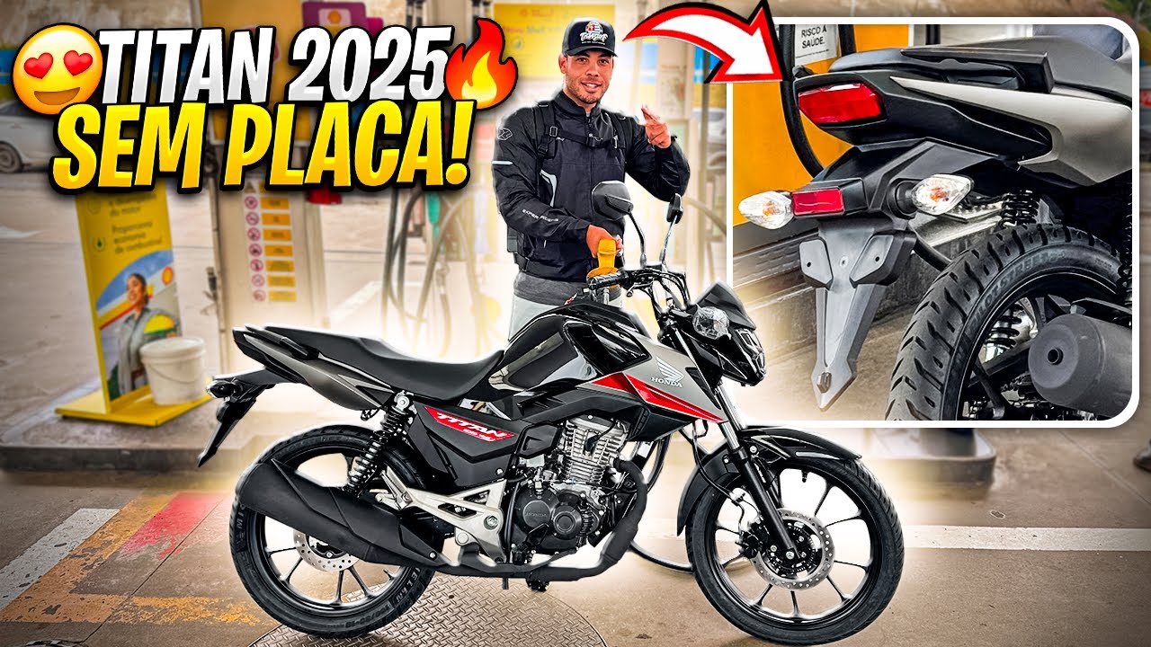 DA HONDA PRA CASA DE TITAN 160 2025 0KM SEM PLACA CHEIRANDO NOVO