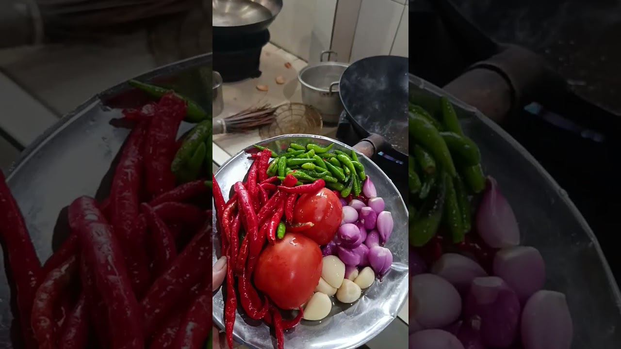 Totorial bikin sambal pecal lele