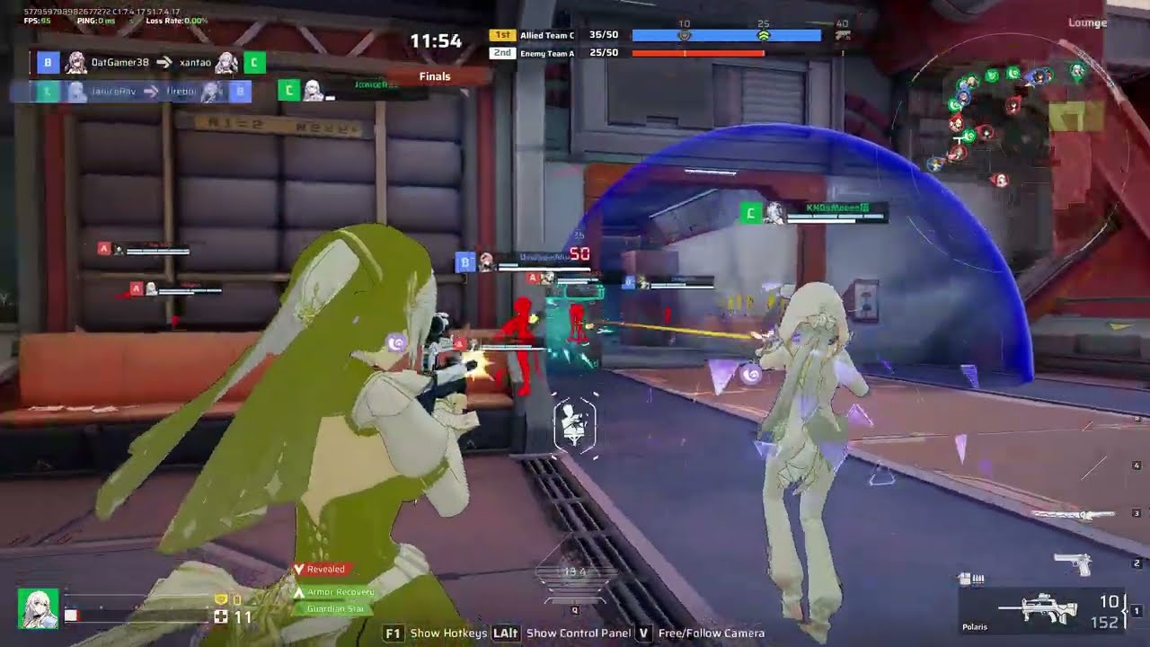 [Strinova] 8/3/18 Celestia TDM Space Lab