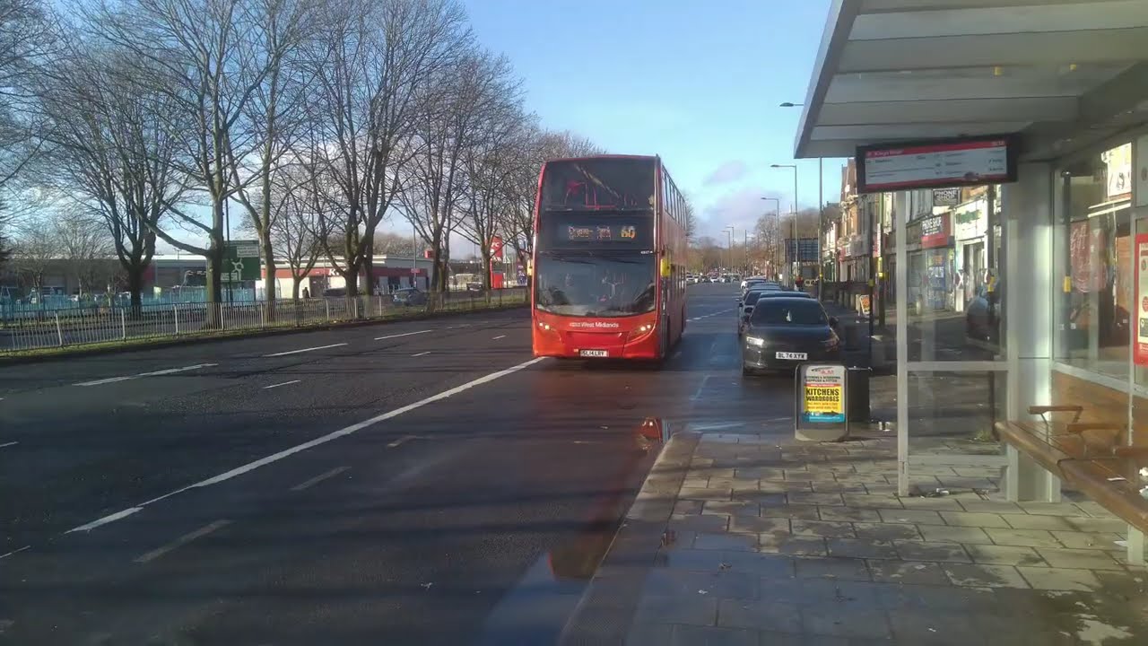 route 60 enviro 400  with next stop announcements