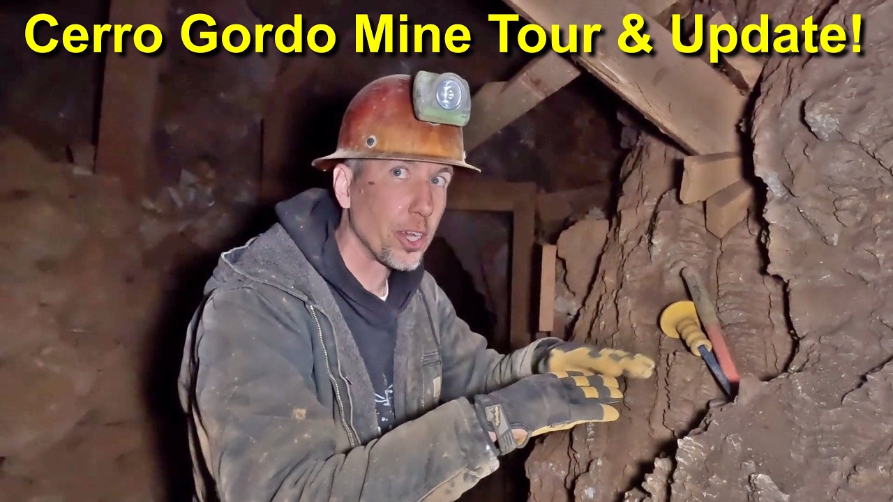 Cerro Gordo Silver Mine Tour & Update!