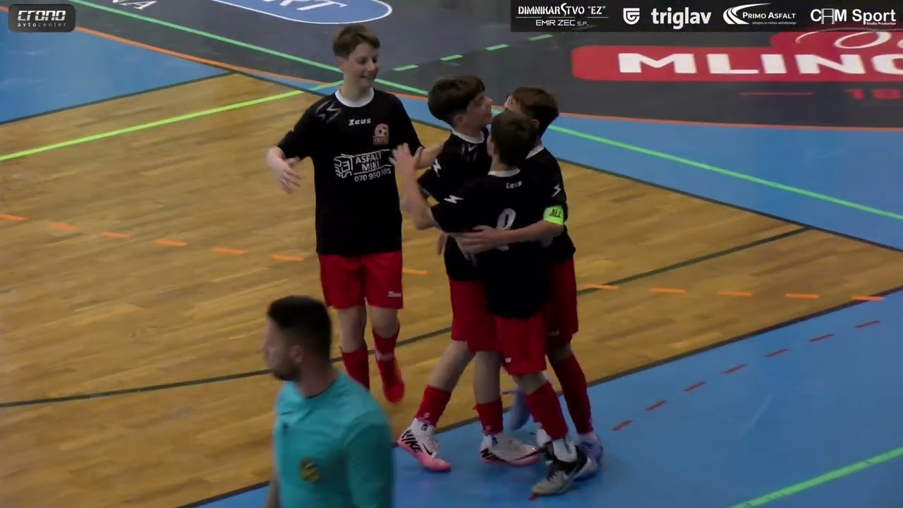 HIGHLIGHTS FINALE U13 Futsal | MNK Kix Ajdovščina : THE Nutrition Extrem A (9:3)