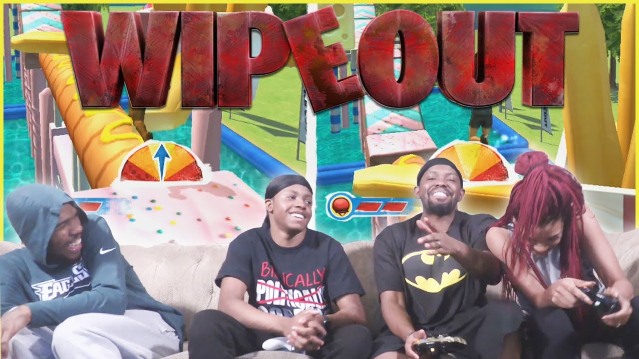 The Mav3riq Fam Hilariously FAILS At Wipeout!