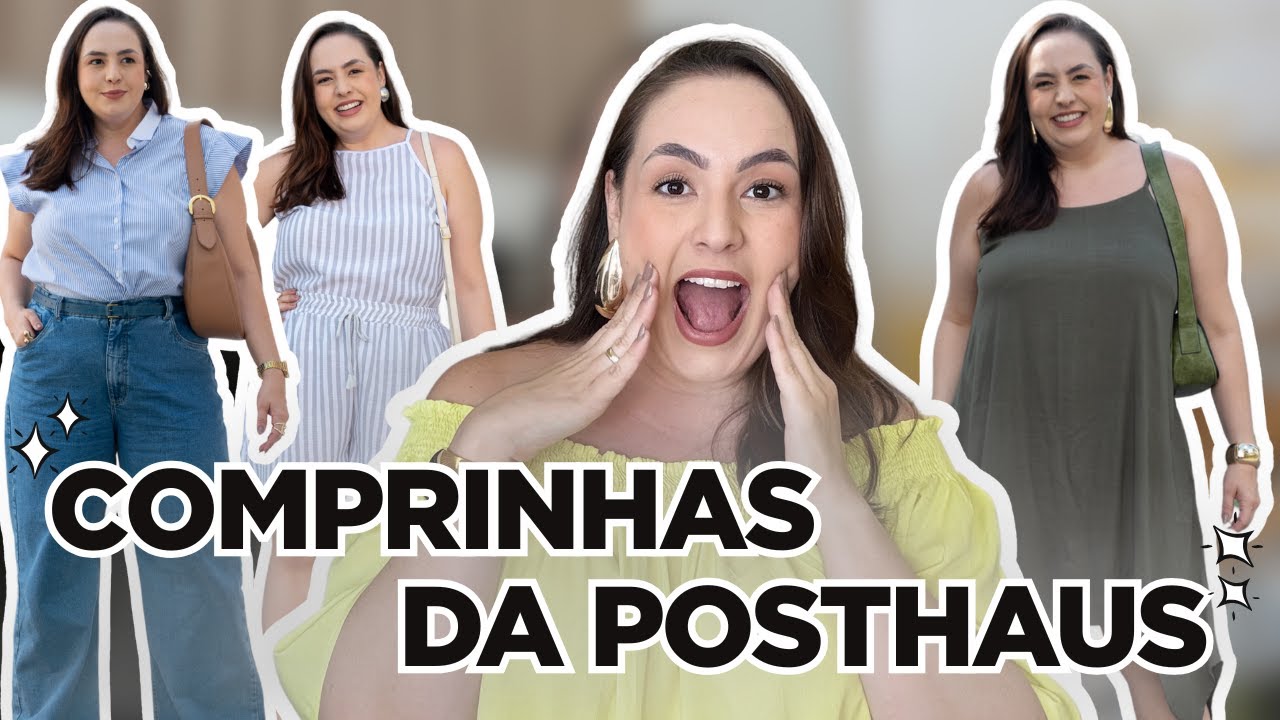 COMPRINHAS PLUS SIZE NA POSTHAUS  •