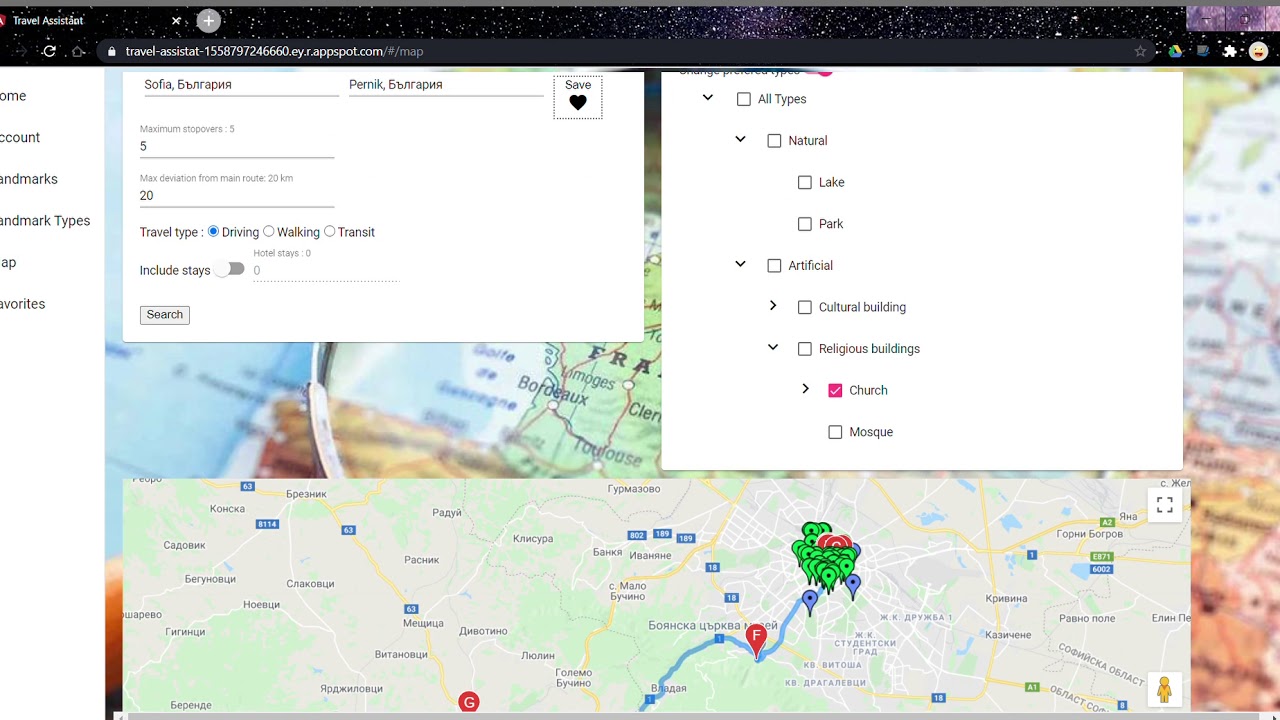 Travel Assistant App