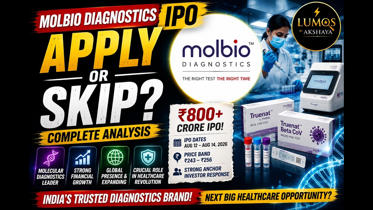 Molbio Diagnostics IPO Analysis | Apply or Skip? | Complete Review in Tamil