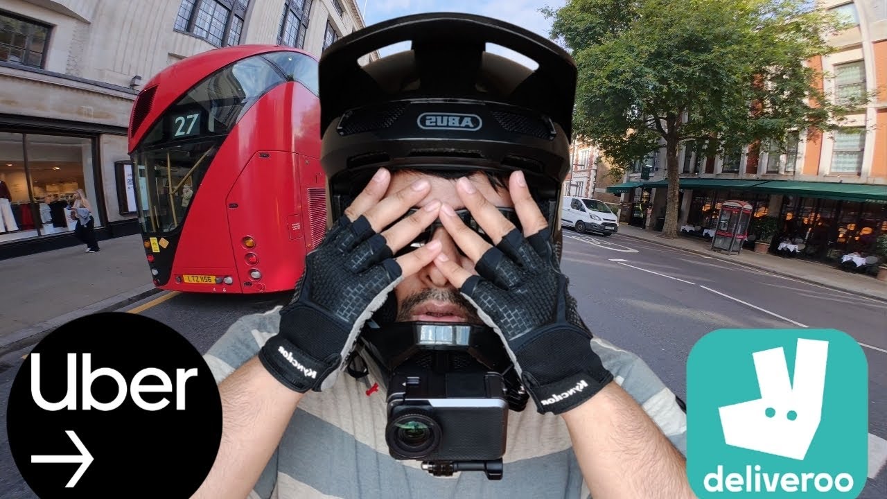 UBER causing FOOD POISONING! 4k London delivery pov!