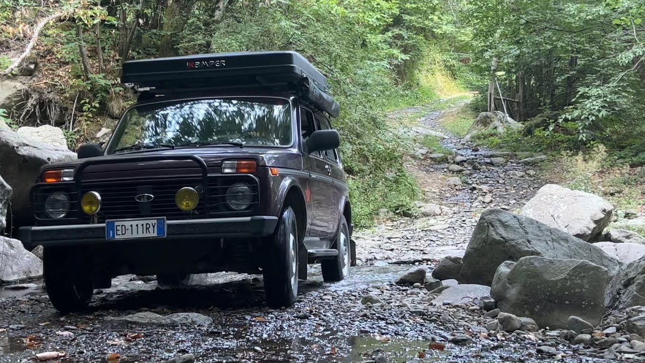 Lada Niva Overland -  Molinatico Mountain climb and camping