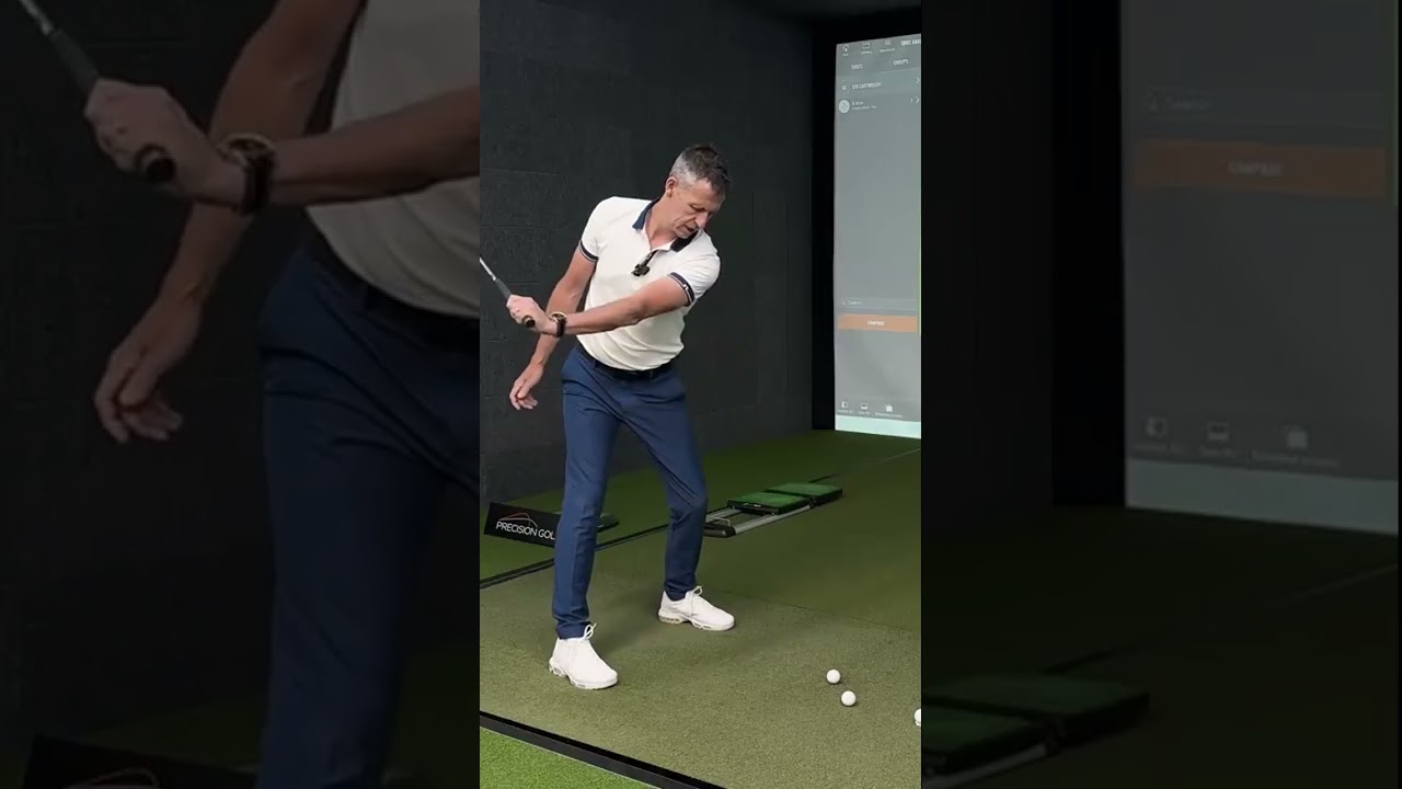 Master Your Left Arm for Perfect Golf Impact! #shorts