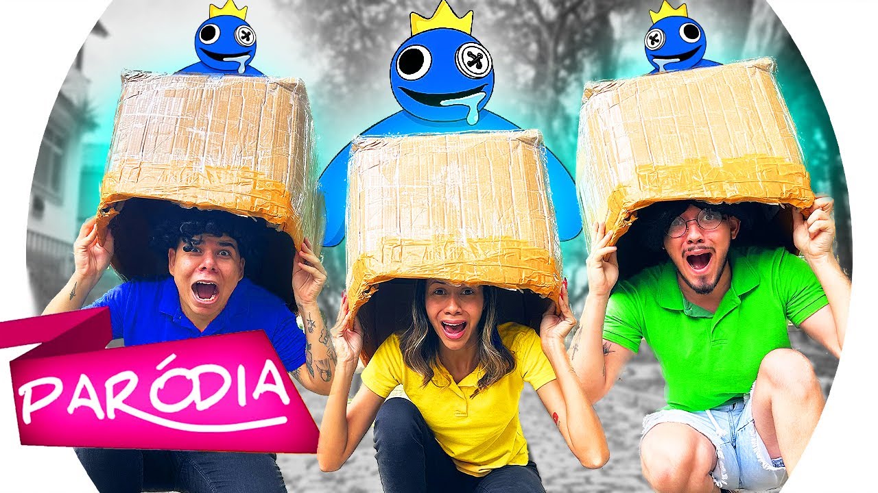 ♫ MÚSICA DO RAINBOW FRIENDS - AZUL BABÃO NA VIDA REAL | O Alto Falante