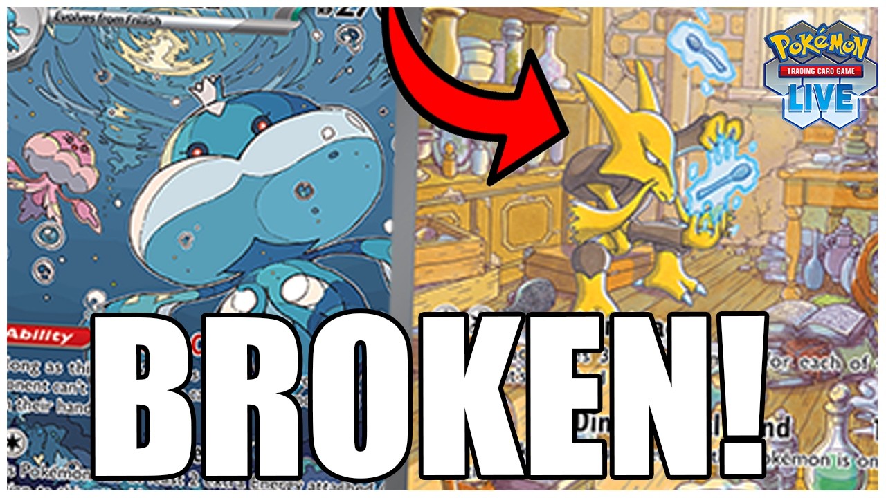 ALAKAZAM EX may be secretly BROKEN... | Pokemon TCG Live Deck & Gameplay