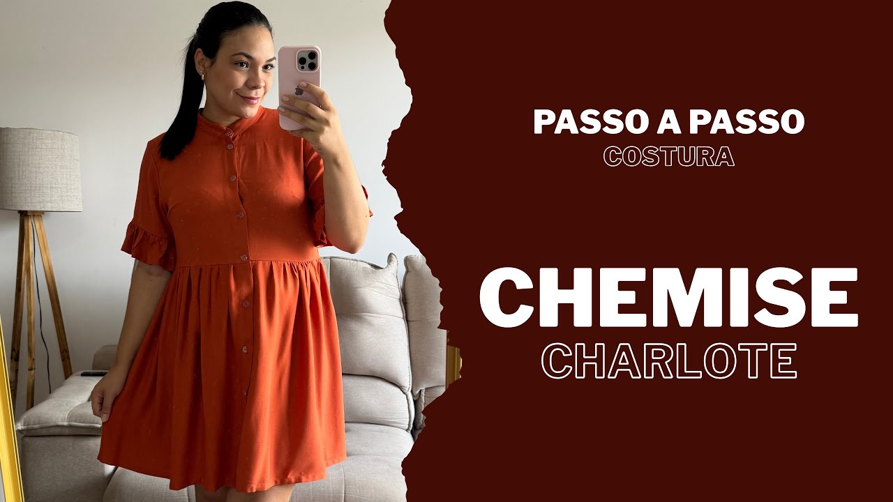 Como costurar a Chemise Charlote - passo a passo