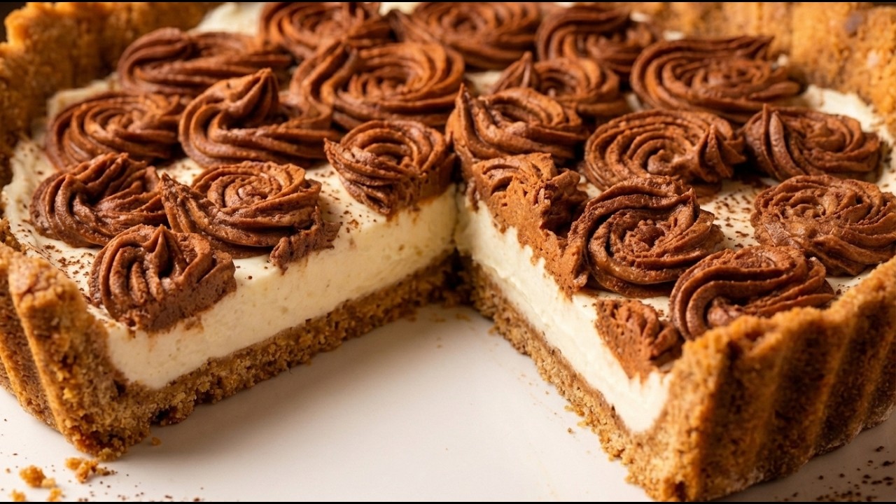 Unglaublich lecker! Diese Schoko-Mokka-Tarte zergeht auf der Zunge ☕🍫