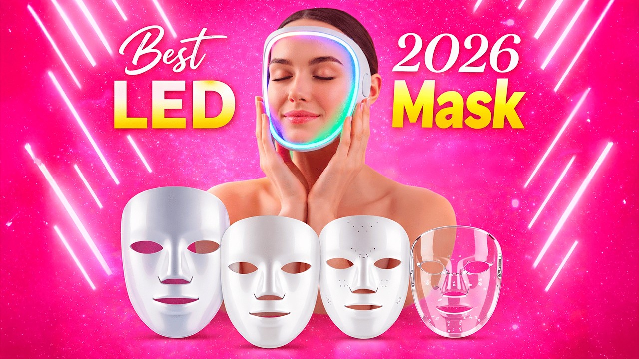 Best LED Face Mask 2026 on Amazon | Red Light Therapy Mask for Acne & Anti-Aging at Home