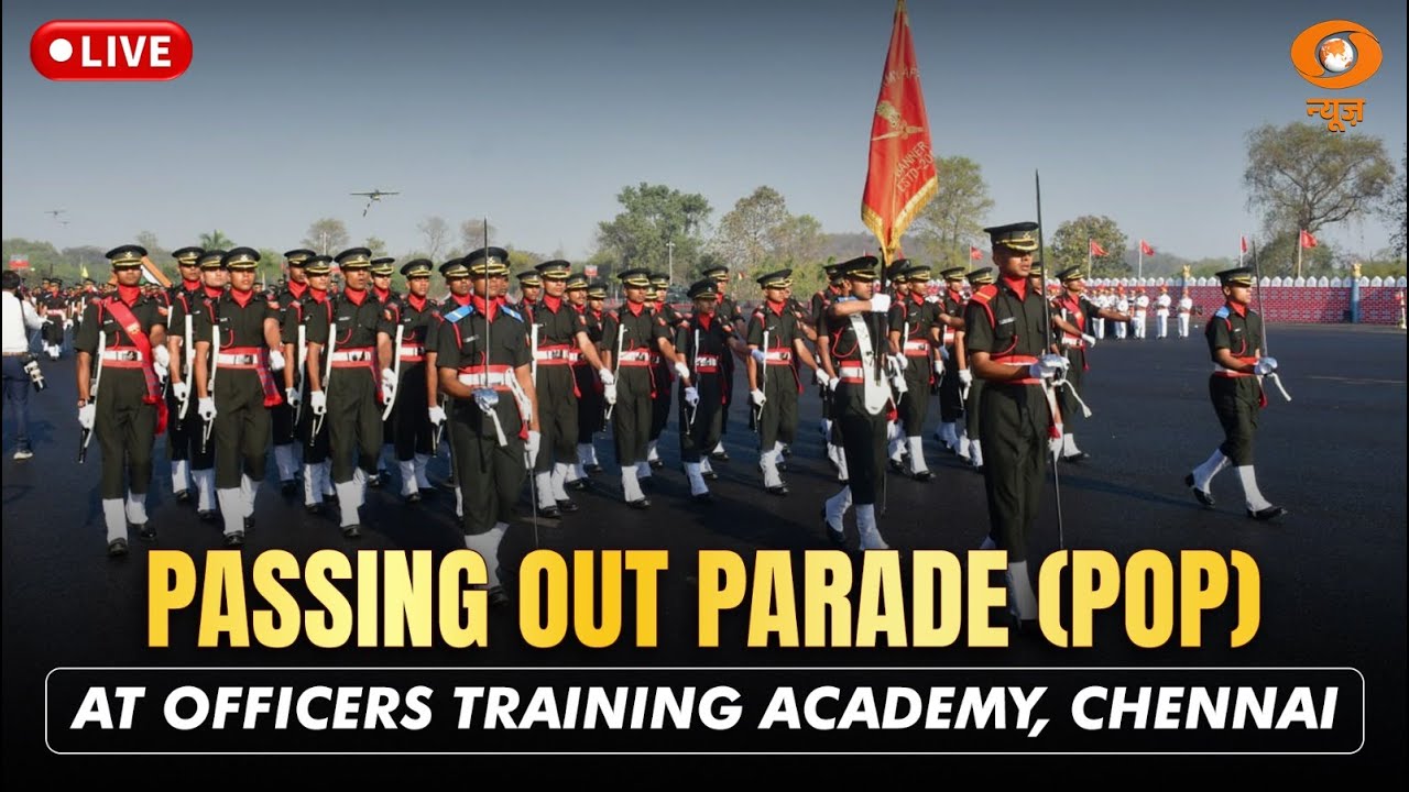 LIVE: Passing Out Parade (POP) at Officers Training Academy, Chennai