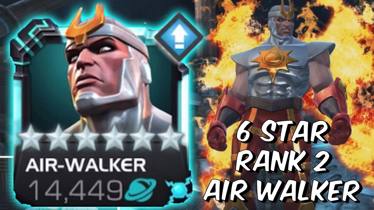 6-звёздный ранг 2 Геймплей Air Walker — Сила Галактуса — пощёчина?! — Marvel: Битва чемпионов