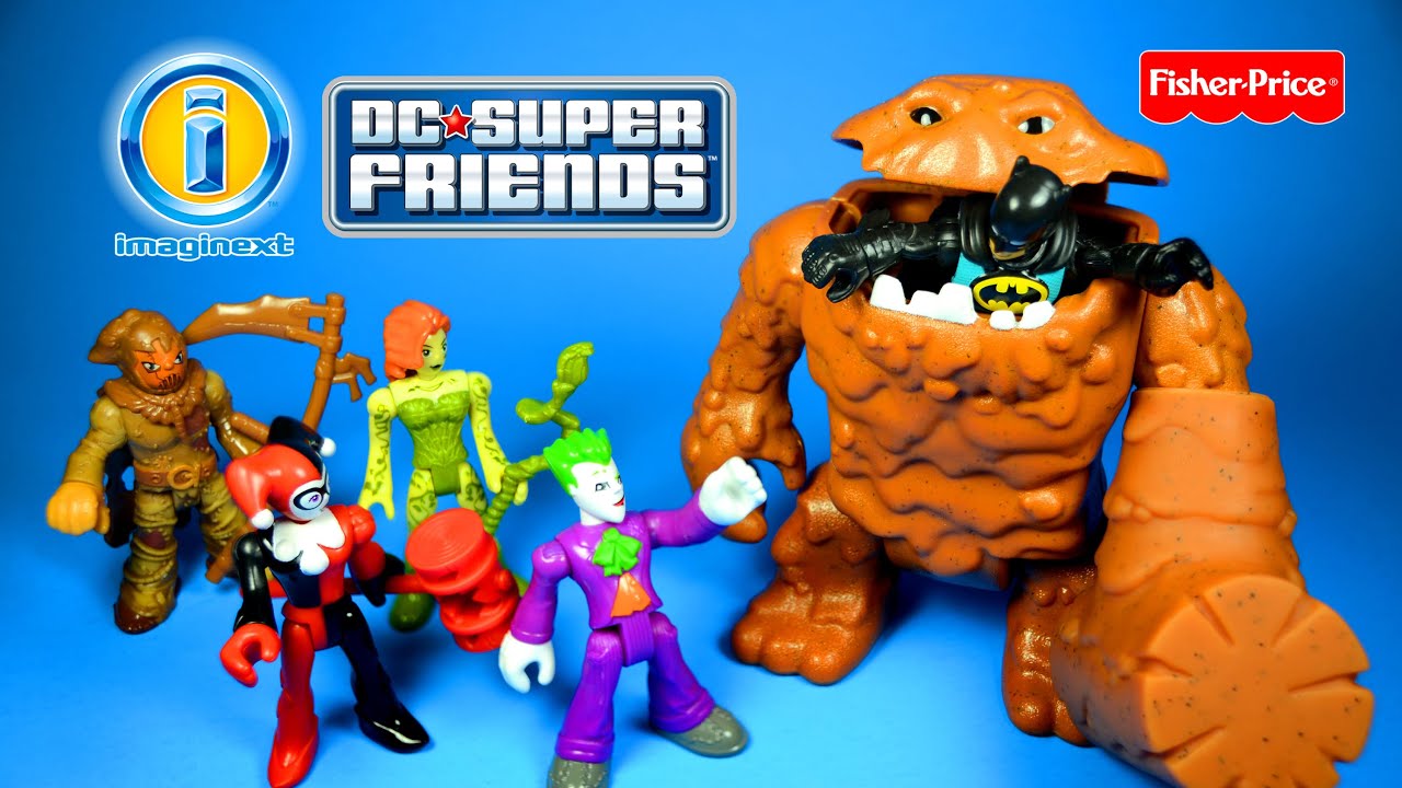 Imaginext DC Super Heroes Batman vs Villains of Gotham by Fisher-Price Set 1 w/ Joker & Harley Quinn